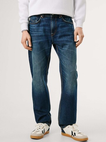 Pepe Jeans Regular Jeans 'BYRON' in Blauw: voorkant