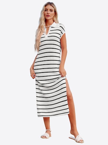 Imily Bela Kleid in Weiß: Vorderseite