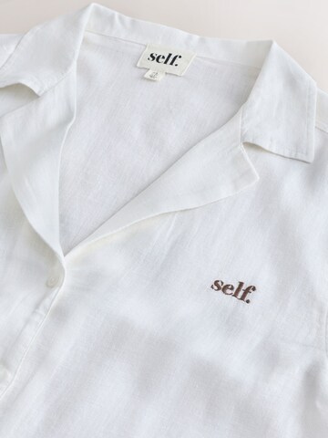 self. Blouse in Wit