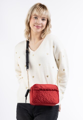 MYMO - Mala de ombro em vermelho