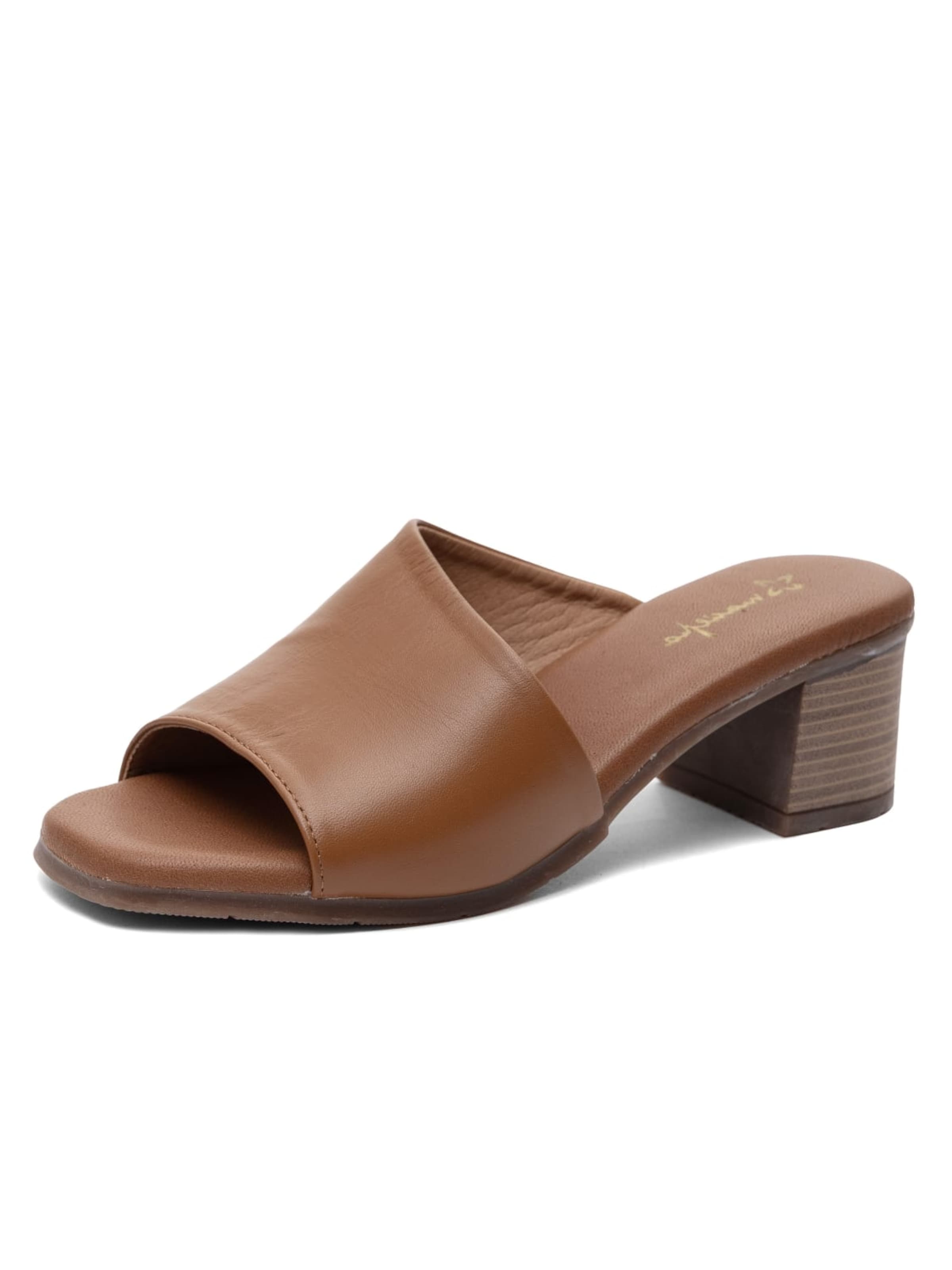 Maciejka Mule 'E7395-29/00-1' in Brown: front
