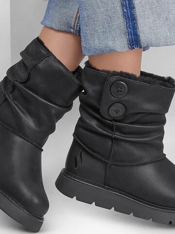 SKECHERS Boots 'Skechers Keepsakes Lite - Freezing Low' in Zwart: voorkant