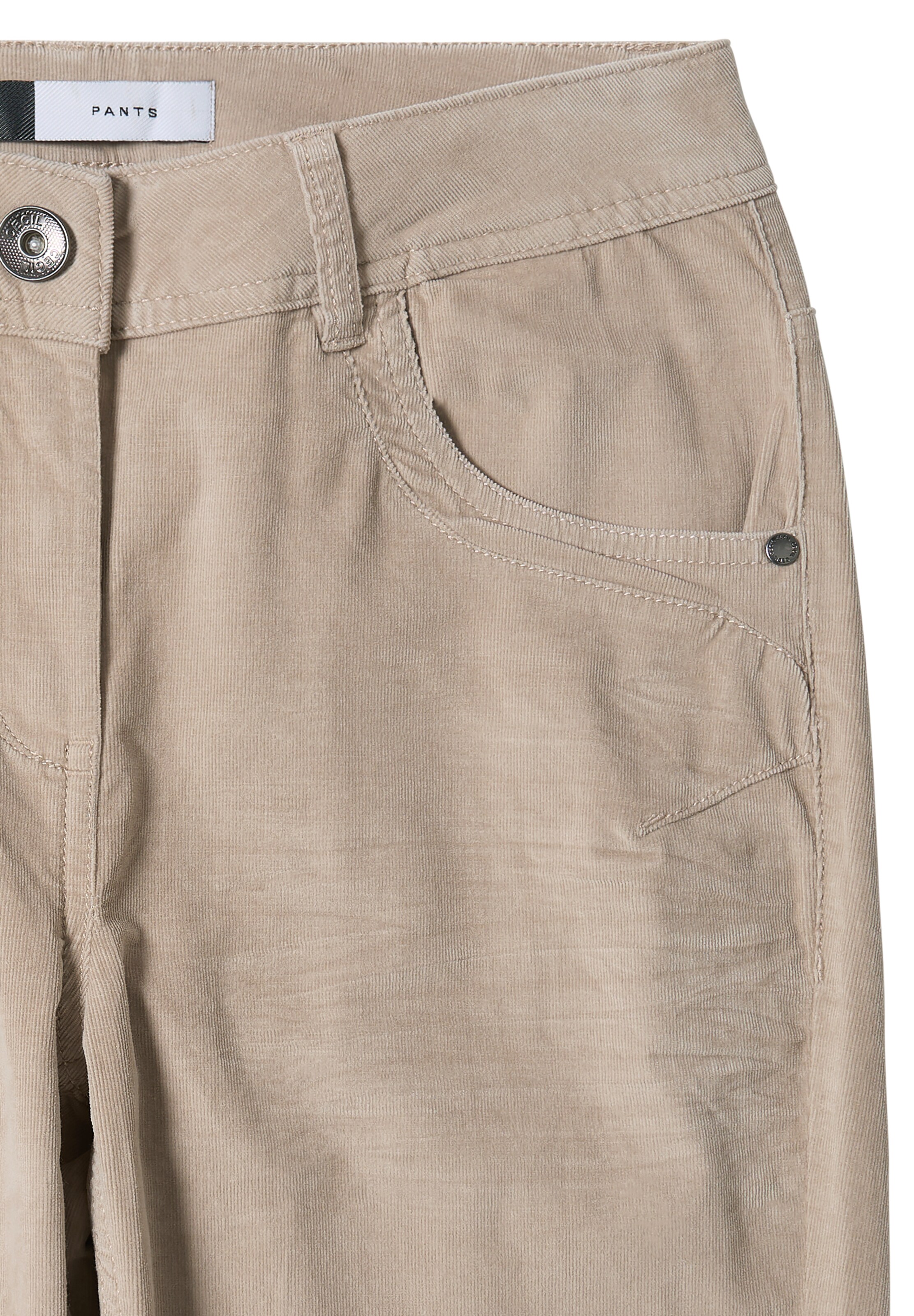 CECIL Slim fit Pants in Beige