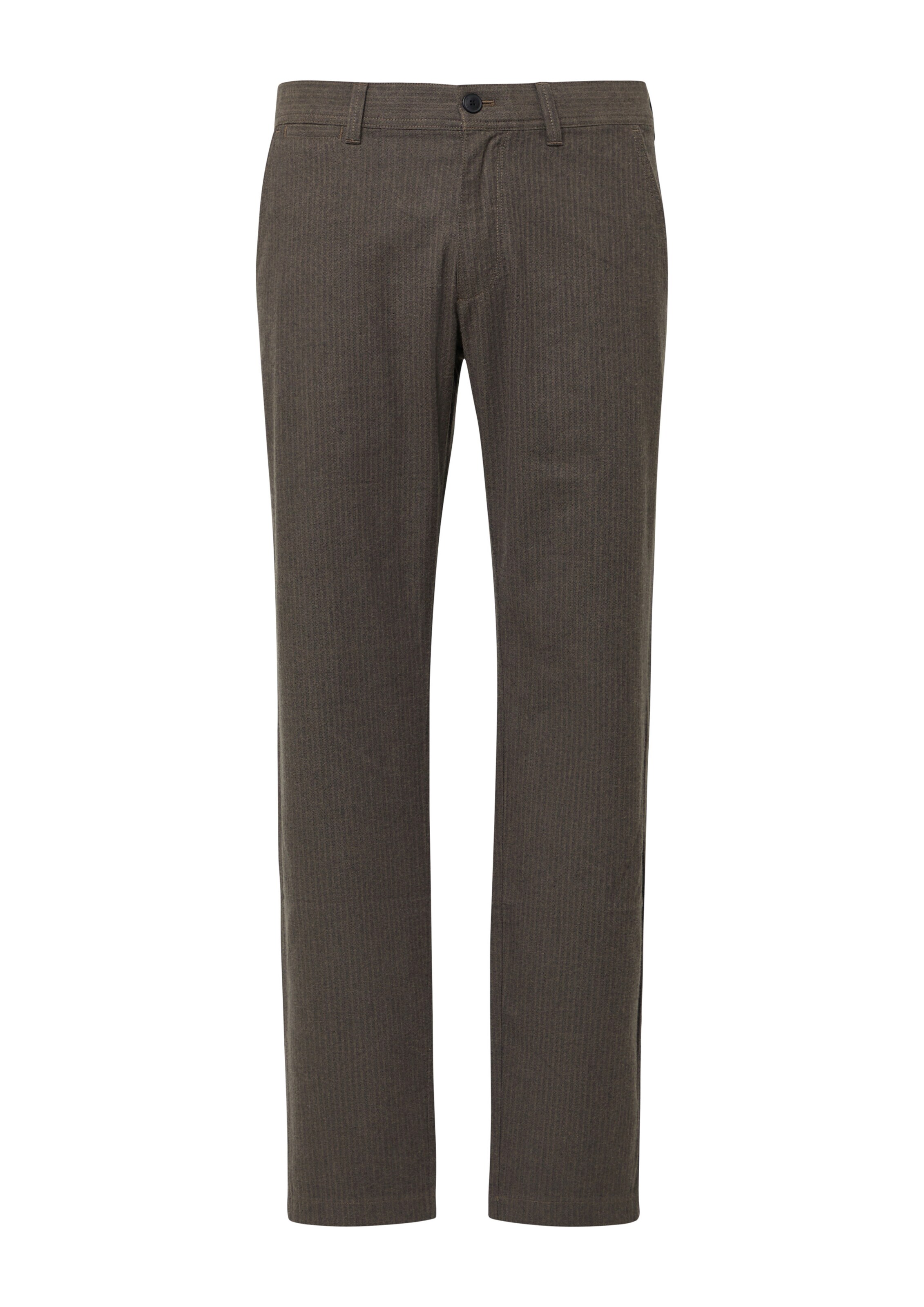 s.Oliver Regular Chino in Bruin: voorkant