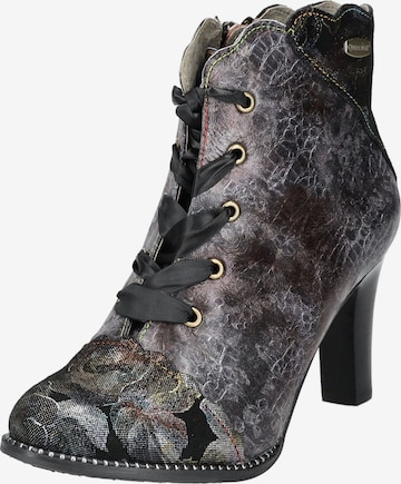 Bottines à lacets Laura Vita en noir : devant