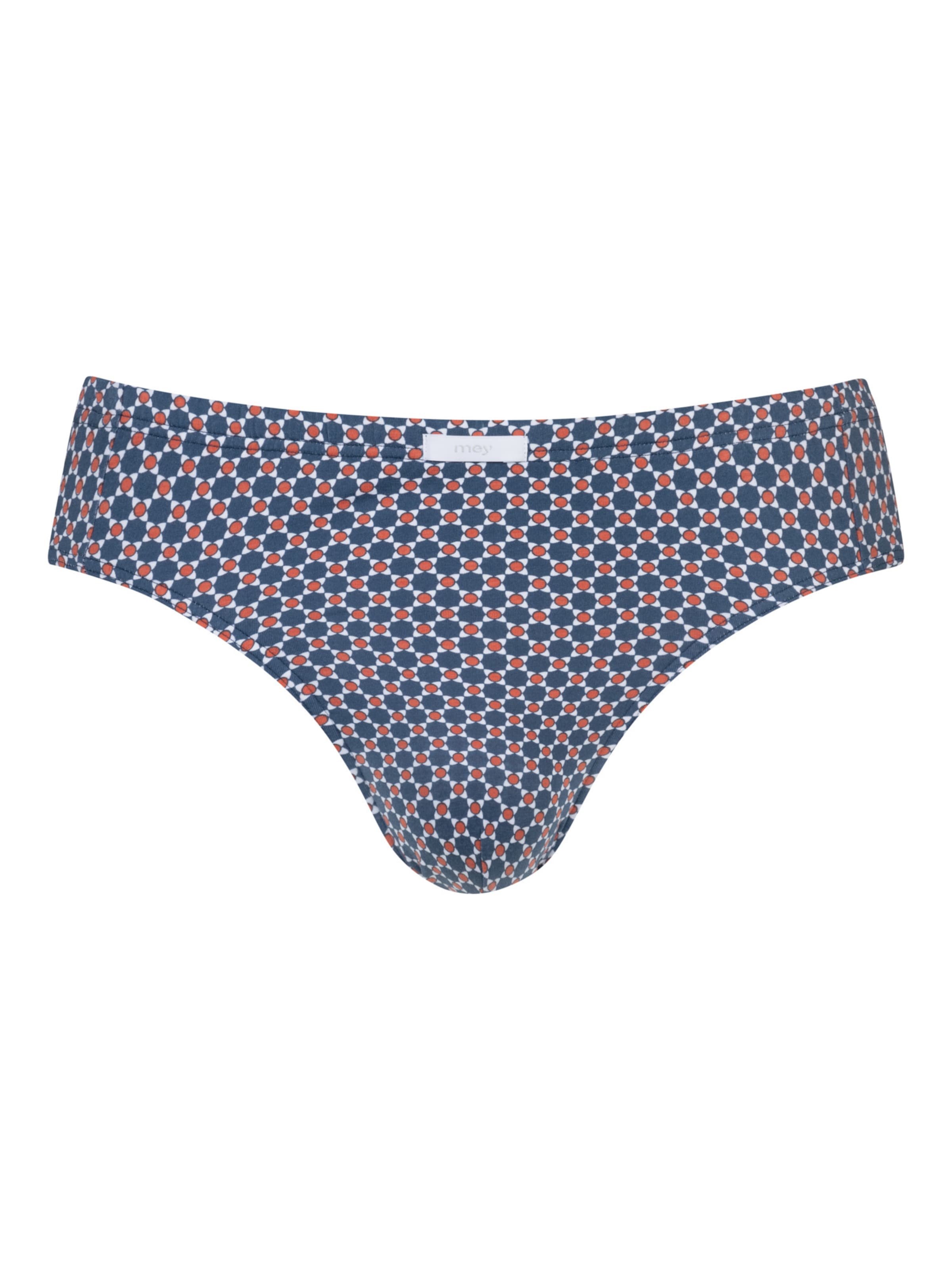 Slip 'Tie Geo' Mey en violet : devant