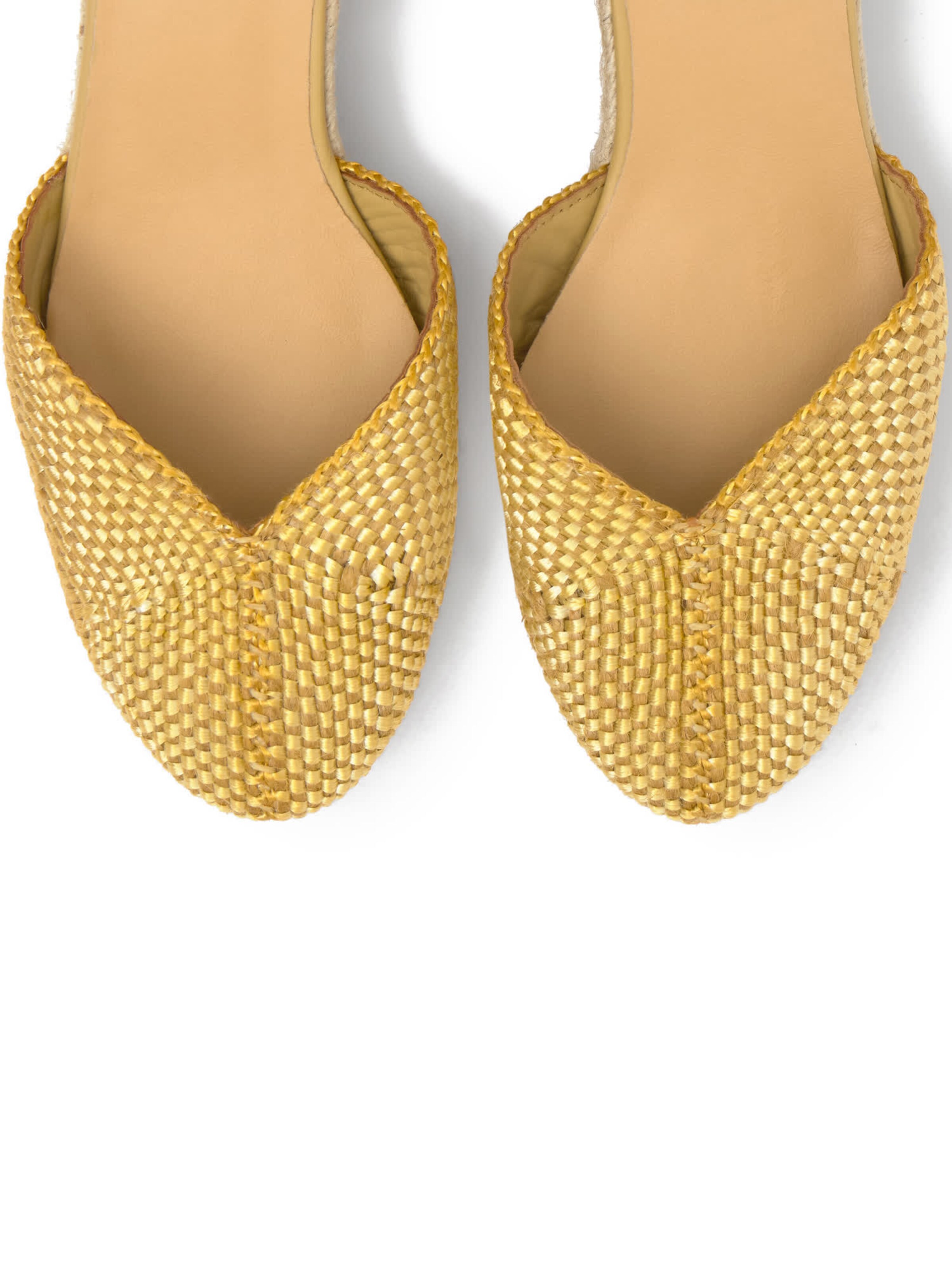 geltona Castañer Espadrilės 'CORA'