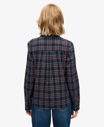 Superdry Blouse in Blauw