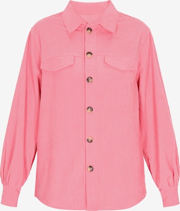 MYMOPrijelazna jakna - roza boja: prednji dio