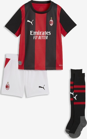 PUMA Trainingsanzug 'AC Milan 26/27' in Schwarz: Vorderseite