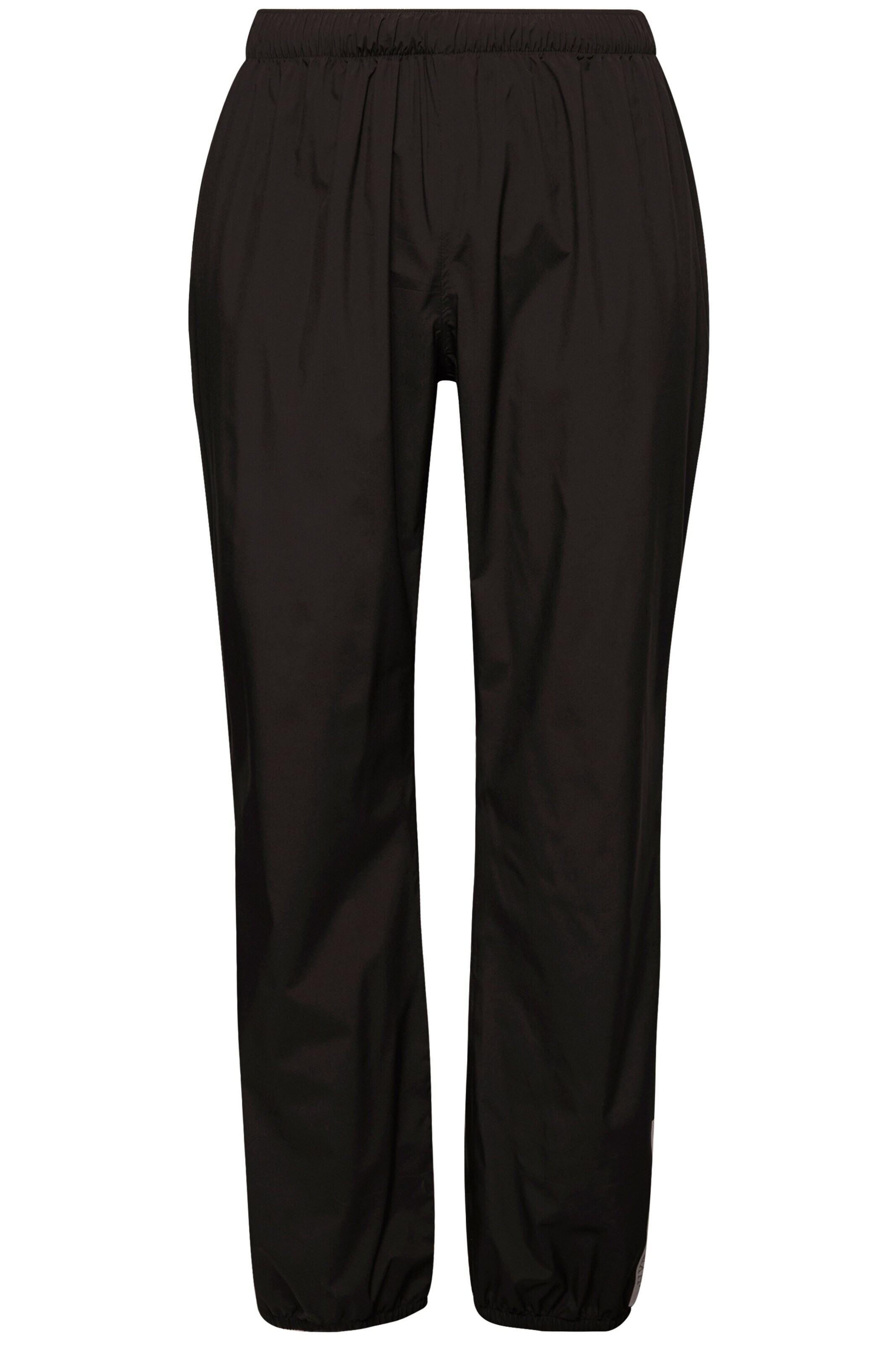 Ulla Popken Weatherproof pants in Black: front