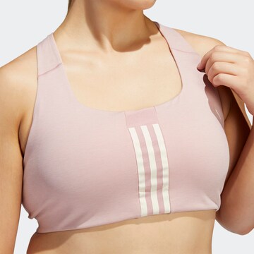 ADIDAS SPORTSWEAR Bustier Sport bh in Roze