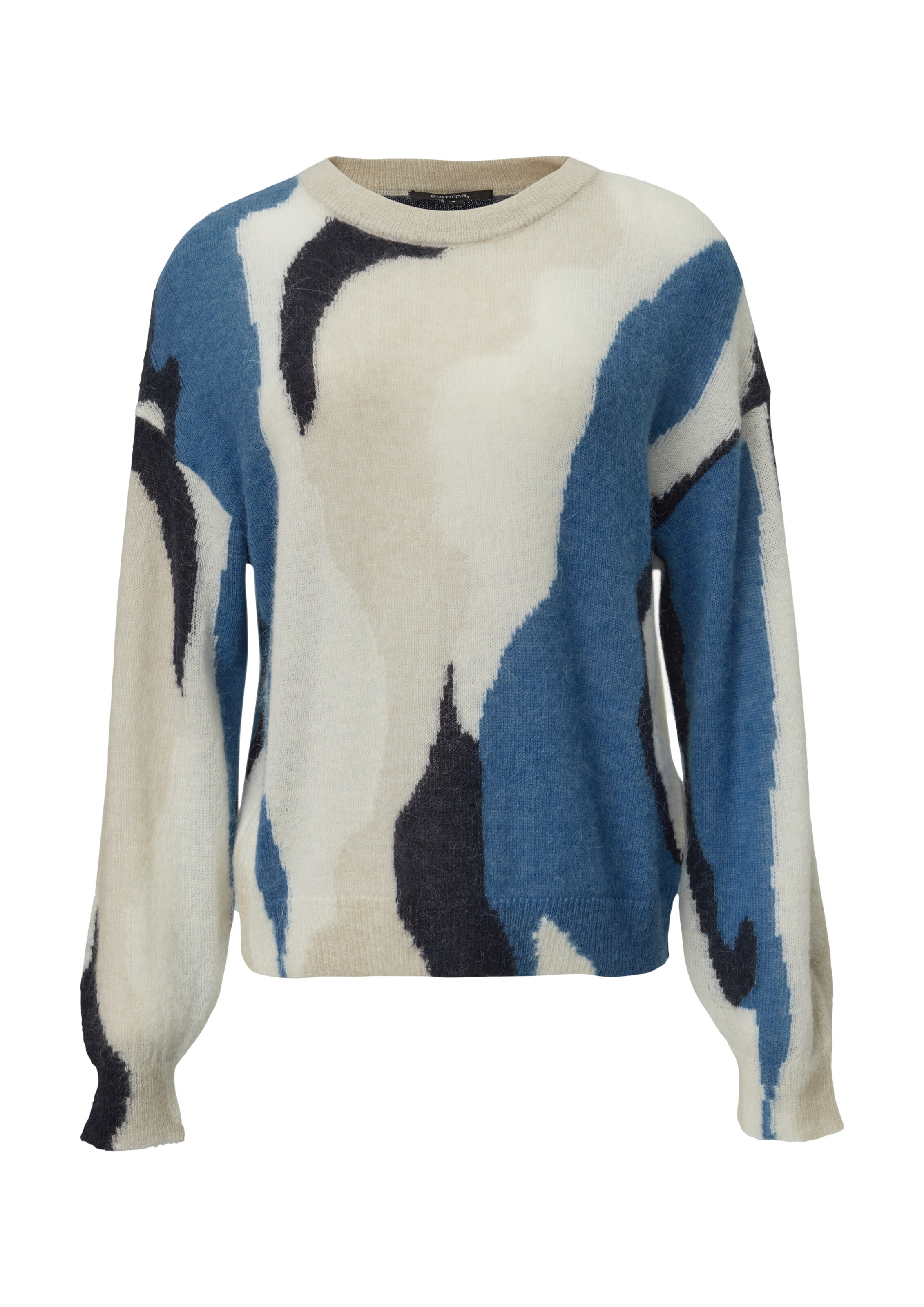 COMMA Sweater in Blue: front