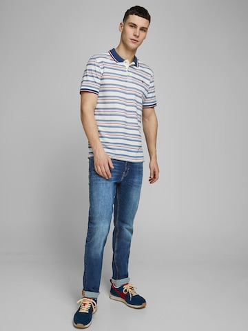 Skinny Jean 'Pete' JACK & JONES en bleu