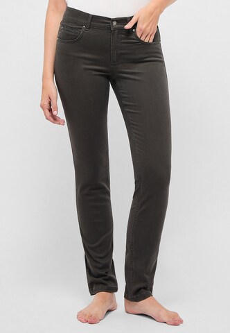 Regular Pantalon chino Angels en gris : devant