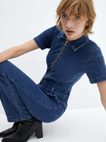 MANGO Jumpsuit 'Iggy' in Blau