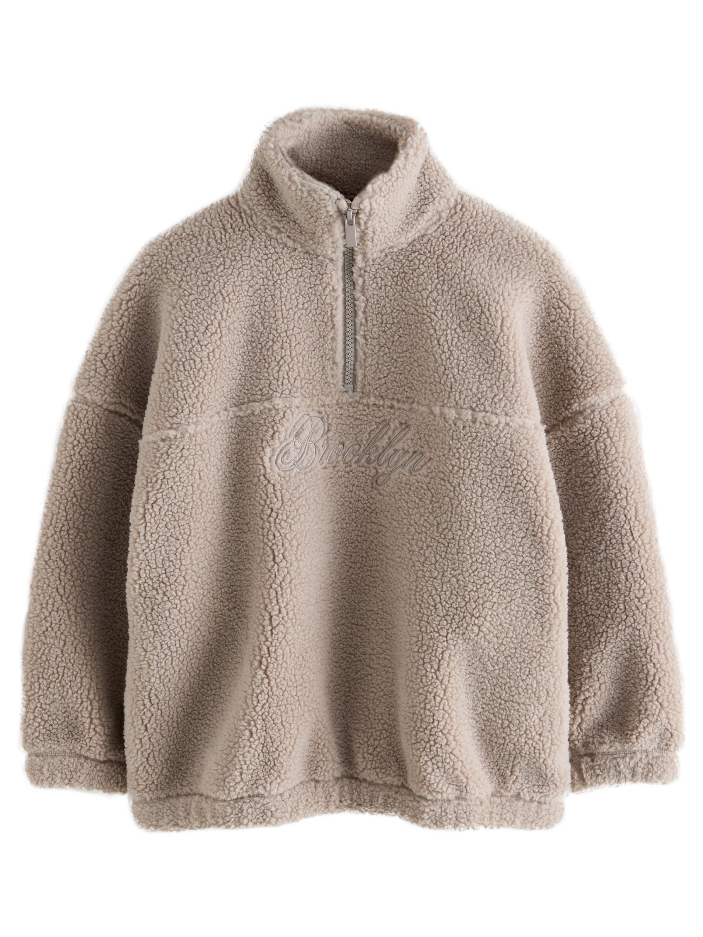 Next Sweter w kolorze szary: przód