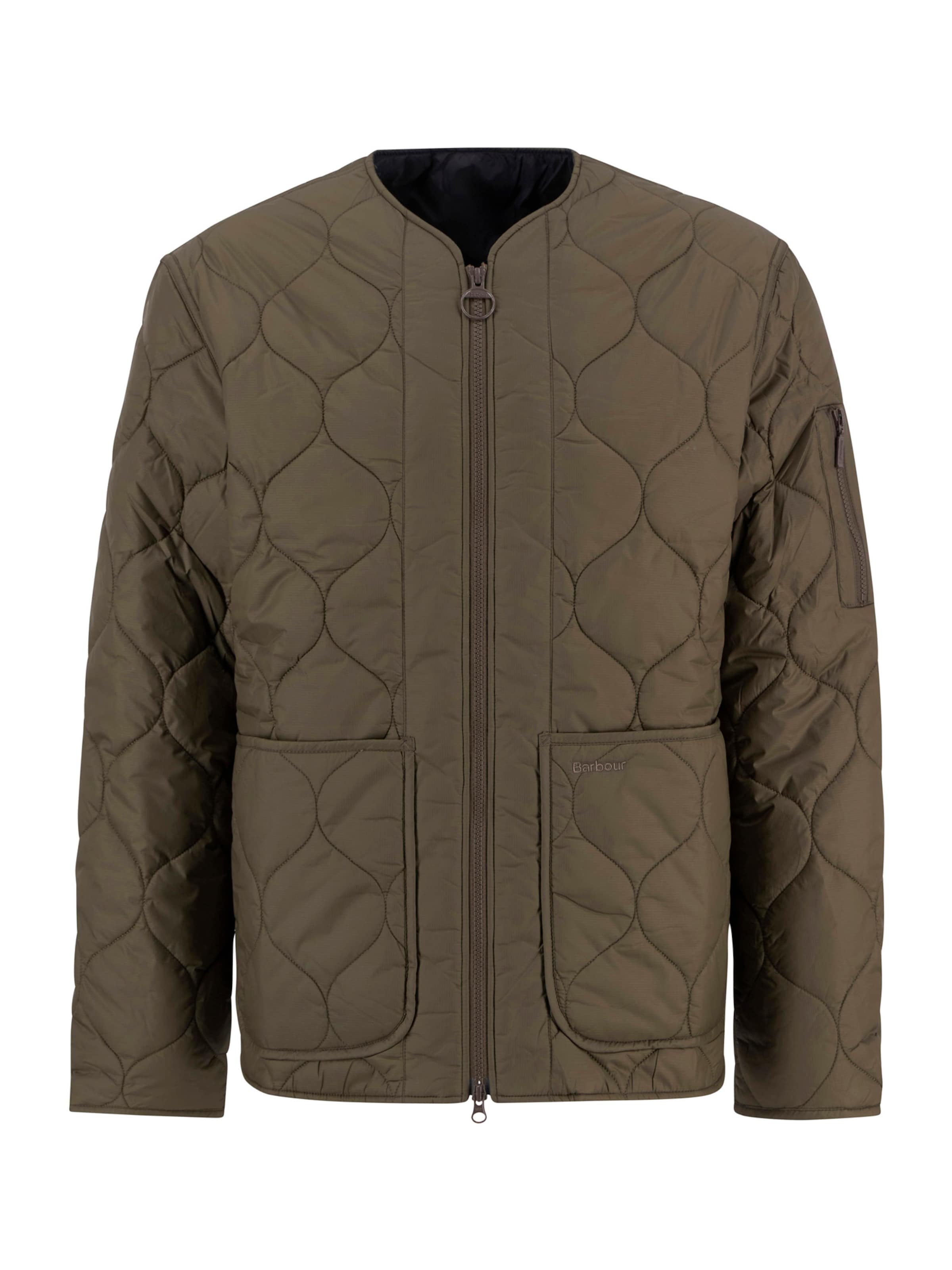 Barbour Prehodna jakna | zelena barva: sprednja stran