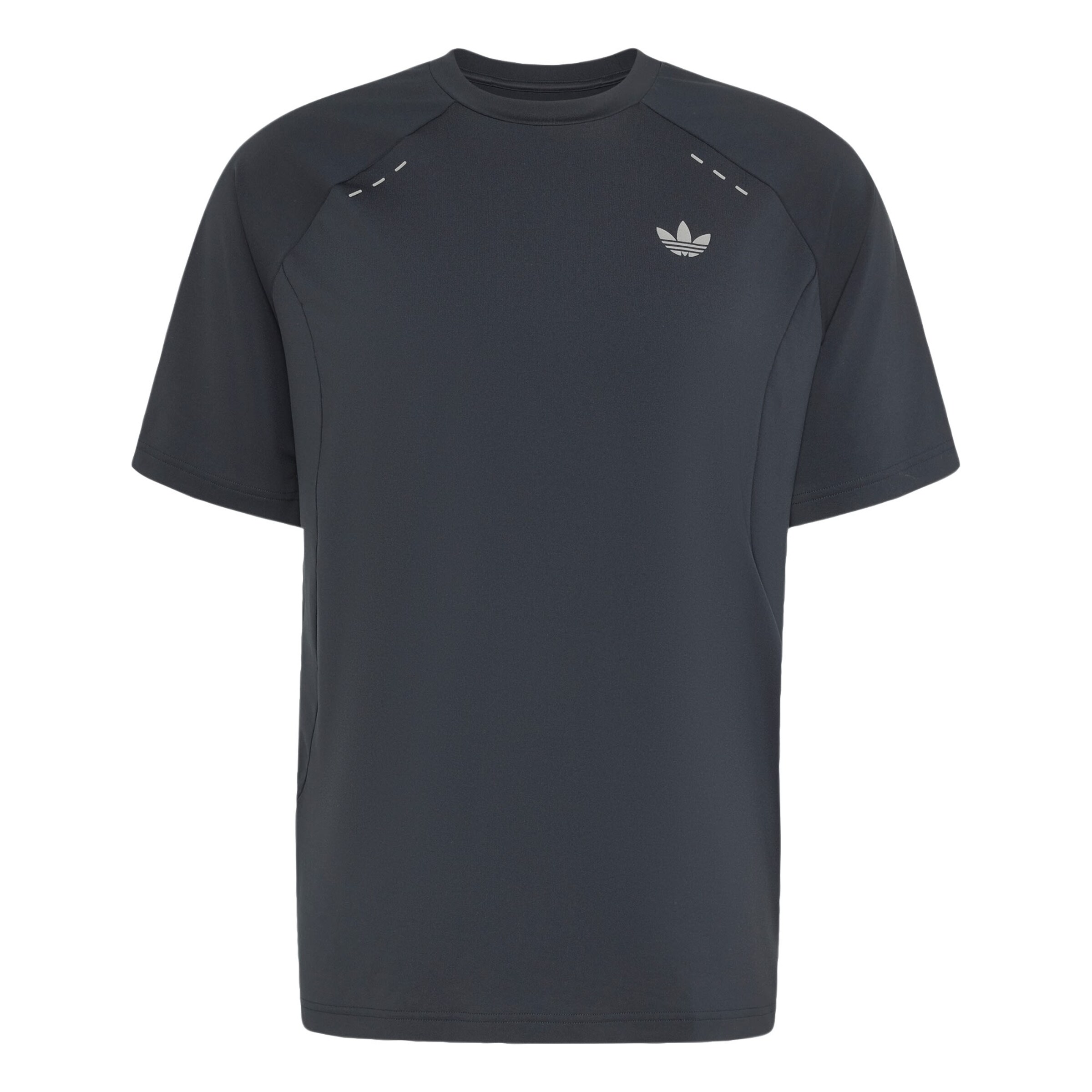 ADIDAS ORIGINALS T-Shirt 'Trefoil Essentials' in Blau: Vorderseite