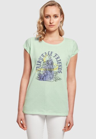 T-shirt 'Wish - Fairytale Friends' ABSOLUTE CULT en vert : devant