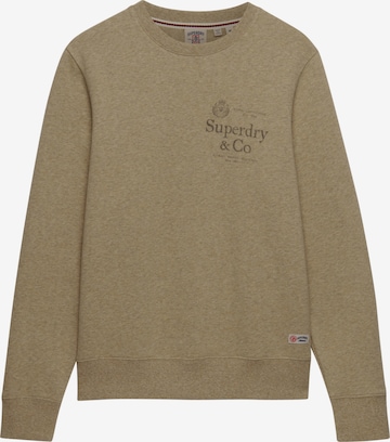 Superdry & Co Sweatshirt '1954 Company' in Beige: voorkant