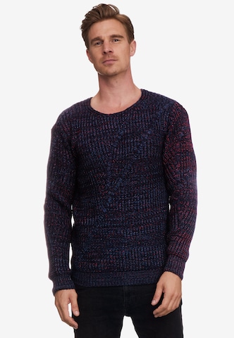 Rusty Neal Pullover in Blau: predná strana