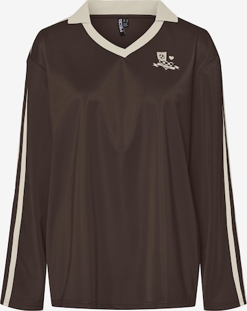 PIECES Shirts 'PCGrace' i brun: forside