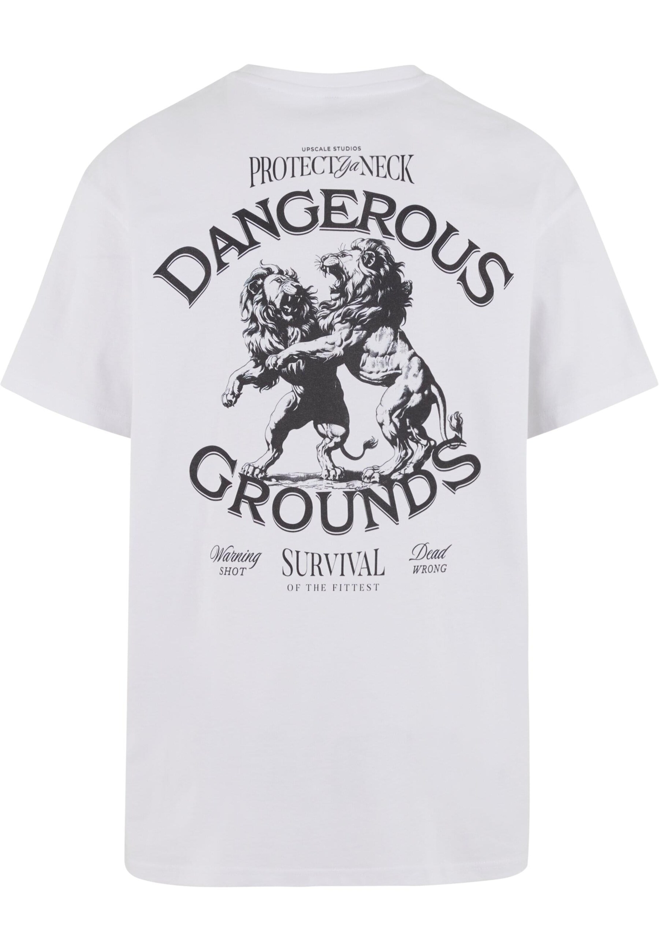 MT Upscale Shirt 'Dangerous Grounds' in White