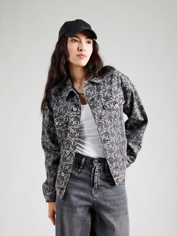 KARL LAGERFELD JEANS Jacke in Grau: Vorderseite