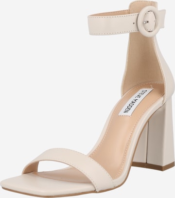 STEVE MADDEN Sandalen met riem in Beige: voorkant