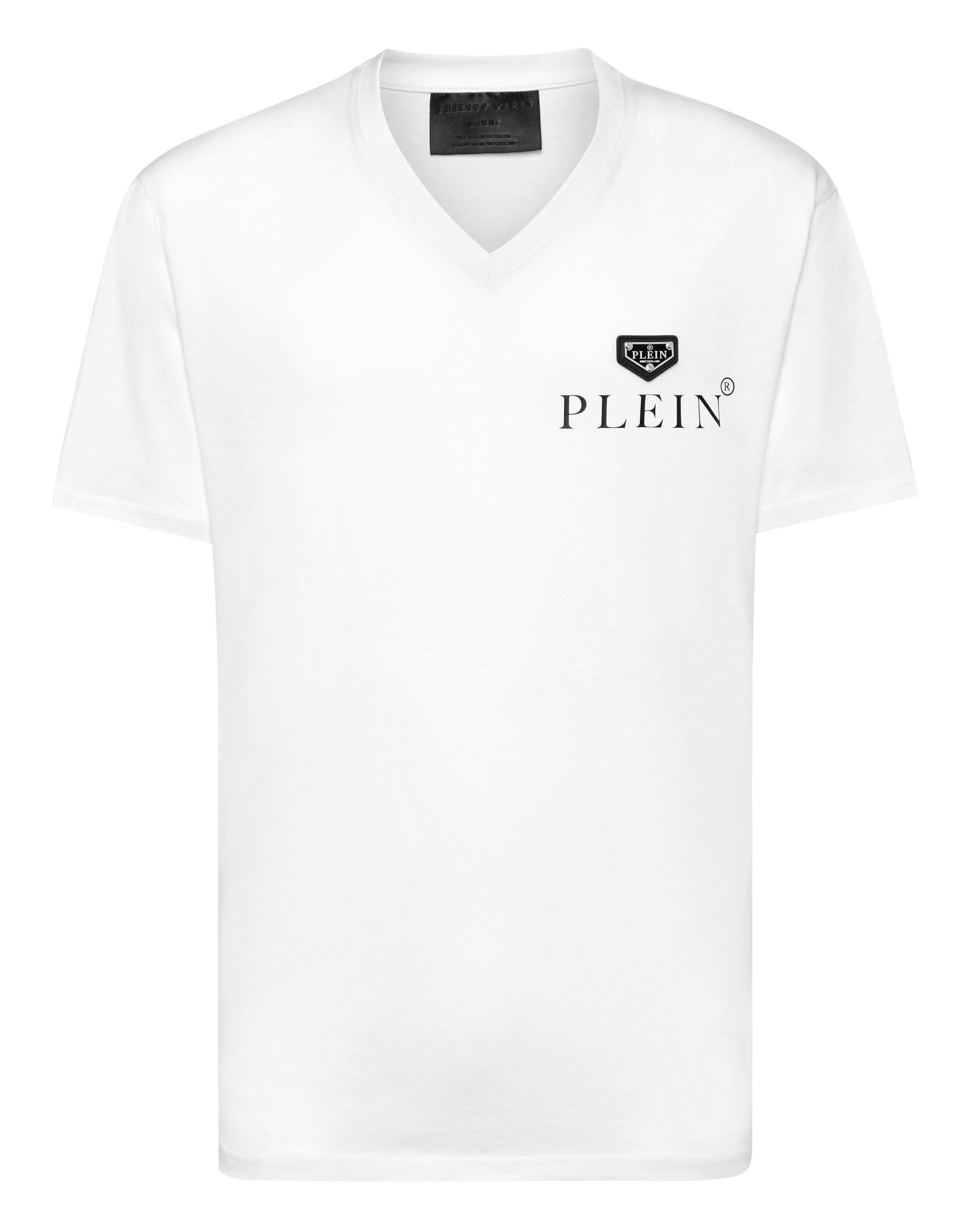Philipp Plein - Camiseta en blanco: frente