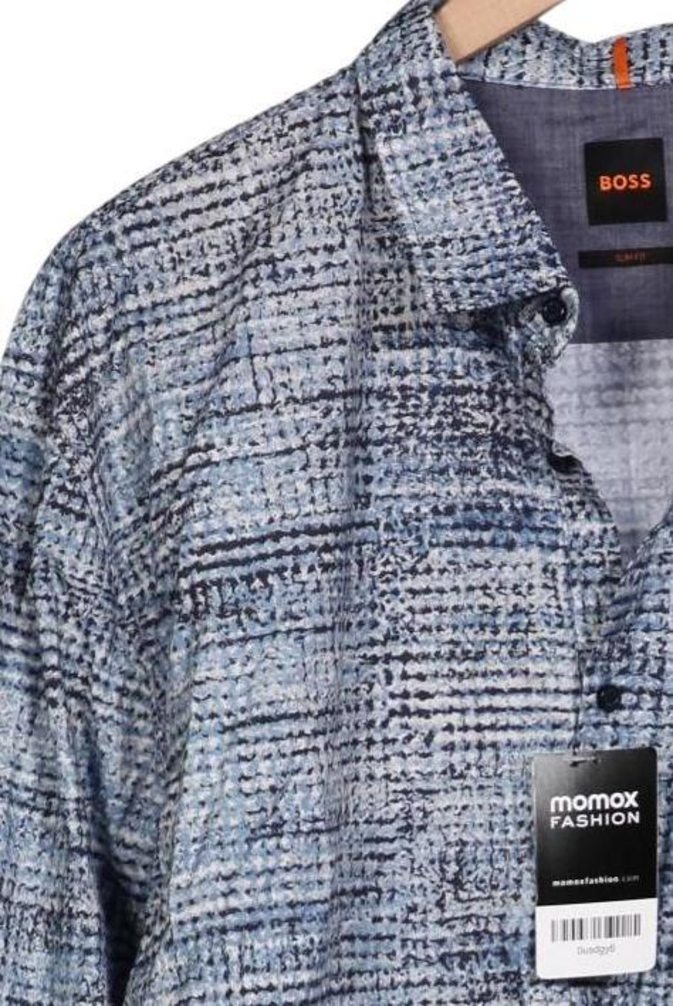 BOSS Orange Button Up Shirt in XXXL in Blue