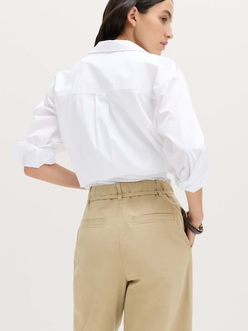 Wide leg Pantaloni di Marks & Spencer in beige