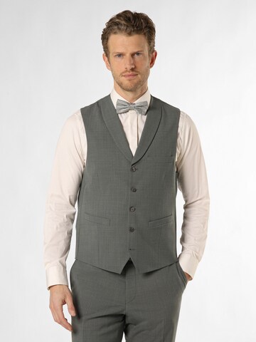 CARL GROSS Suit Vest ' Warren ' in Green: front