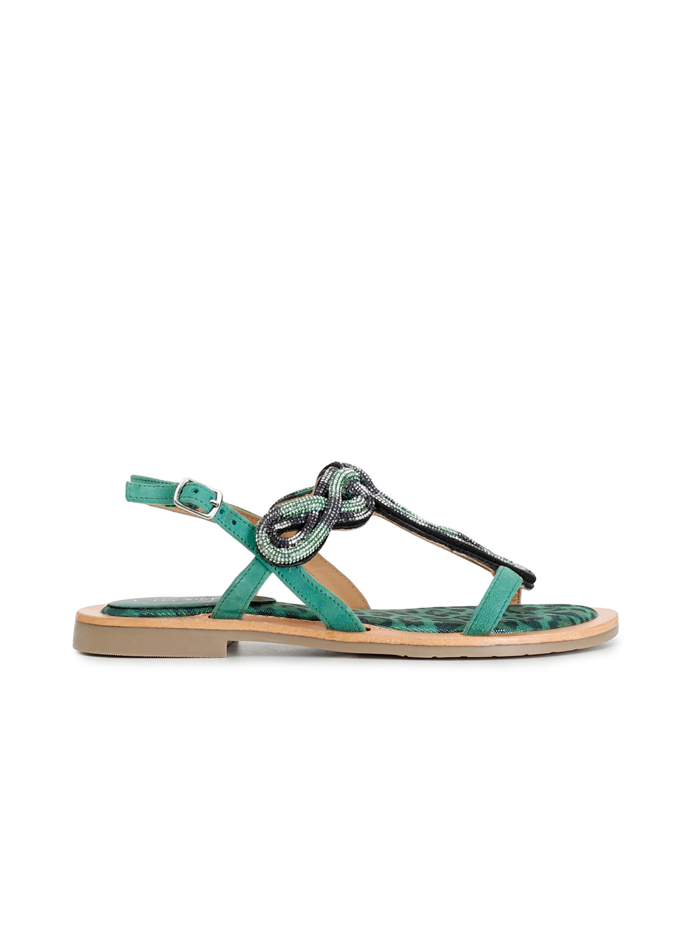 CAFè NOIR Sandaal in Groen