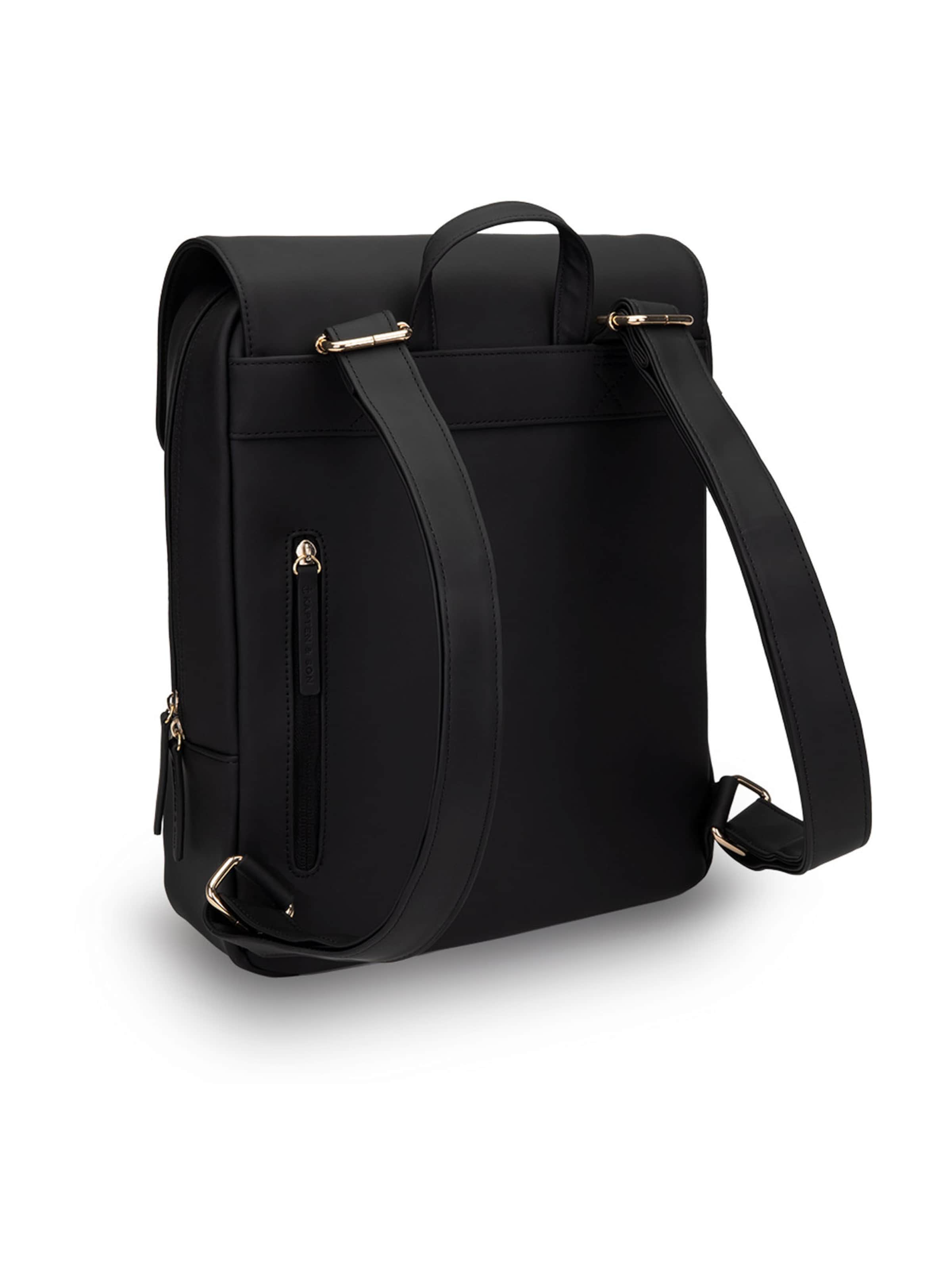 Kapten & Son Ryggsäck 'Tromso Cream Black' i beige