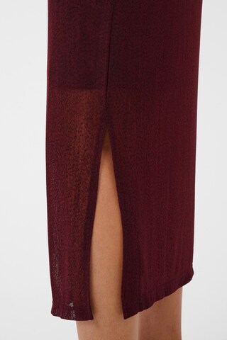 SAINT TROPEZ - Vestido 'Aady' em vermelho