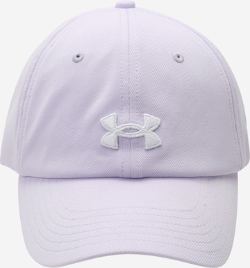 UNDER ARMOUR Athletic Cap in Purple: front