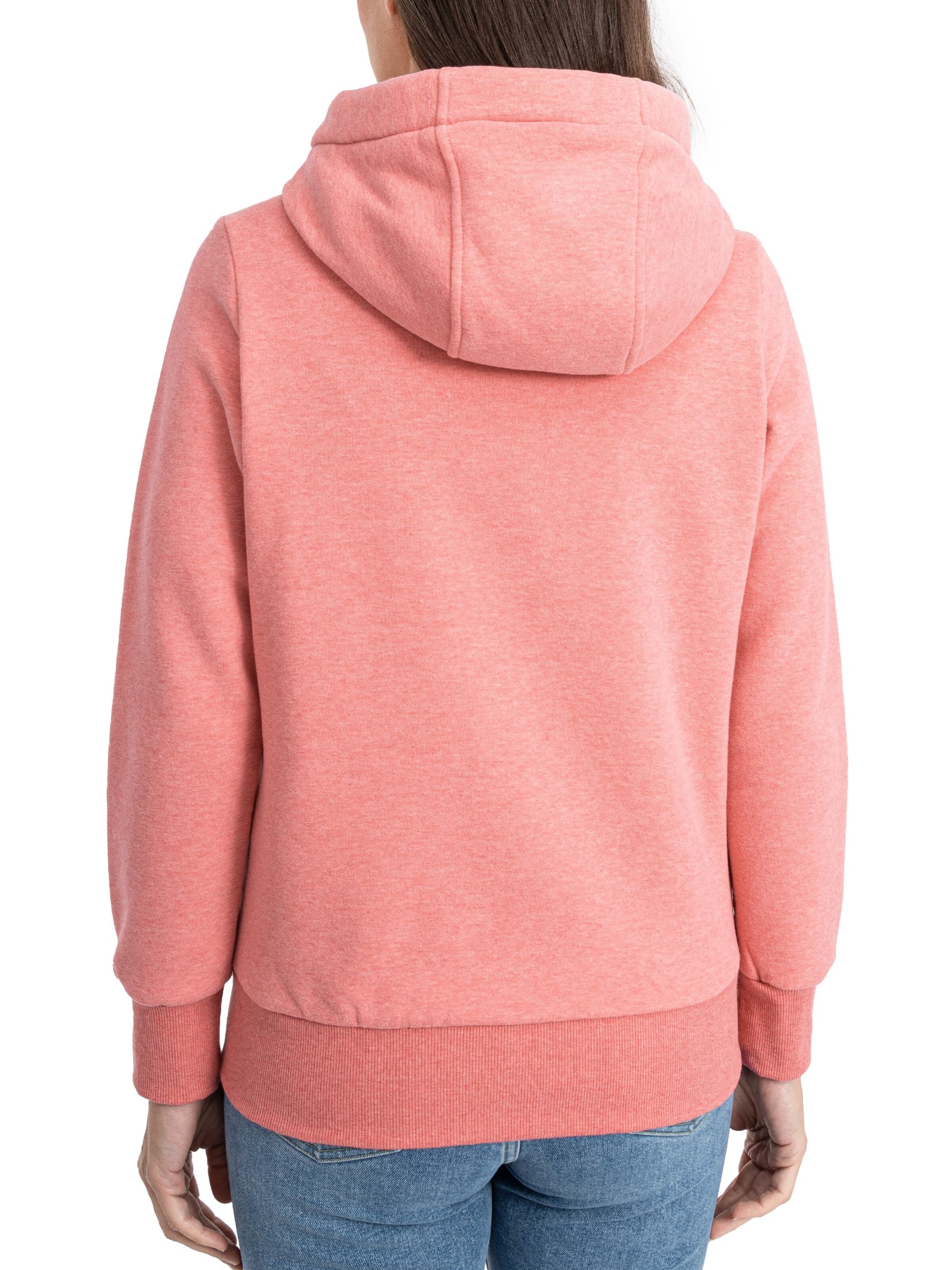 deproc Sweatvest 'FinjaCMYK II' in Roze