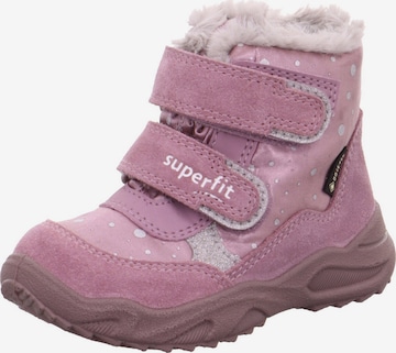 SUPERFIT Snowboots 'Glacier' i lilla: forside