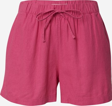 ONLY Trousers 'CARO' in Pink: front