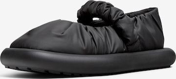 CAMPER Ballerina met riempjes 'Onda' in Zwart: voorkant