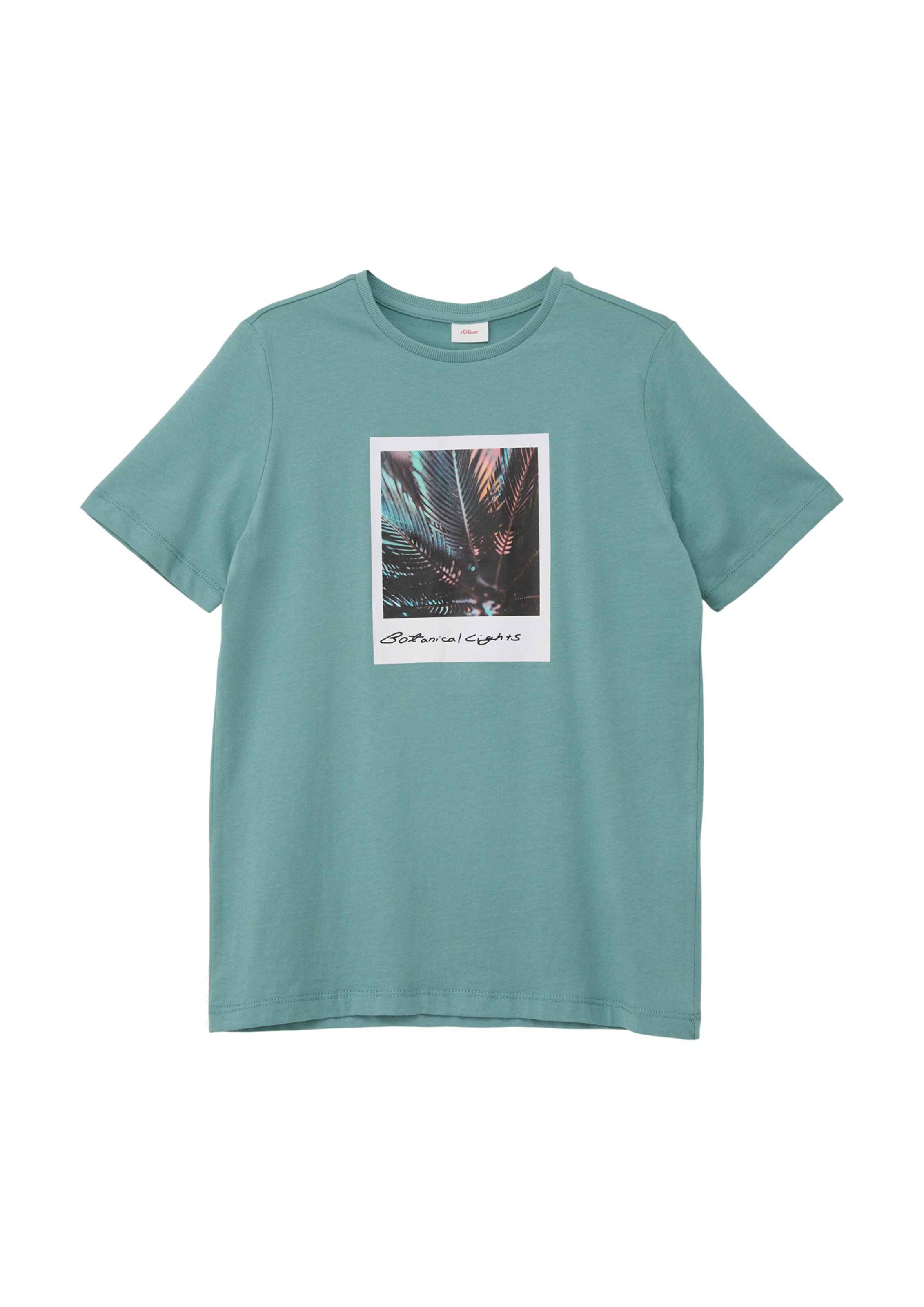 T-Shirt s.Oliver en vert : devant