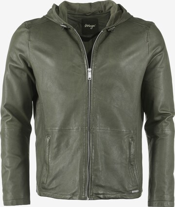 Maze Between-Season Jacket in Green: front