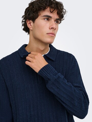 Only & Sons - Jersey 'ONSEmil' en azul
