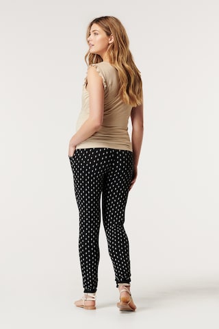 Regular Pantalon 'Macron' Noppies en noir