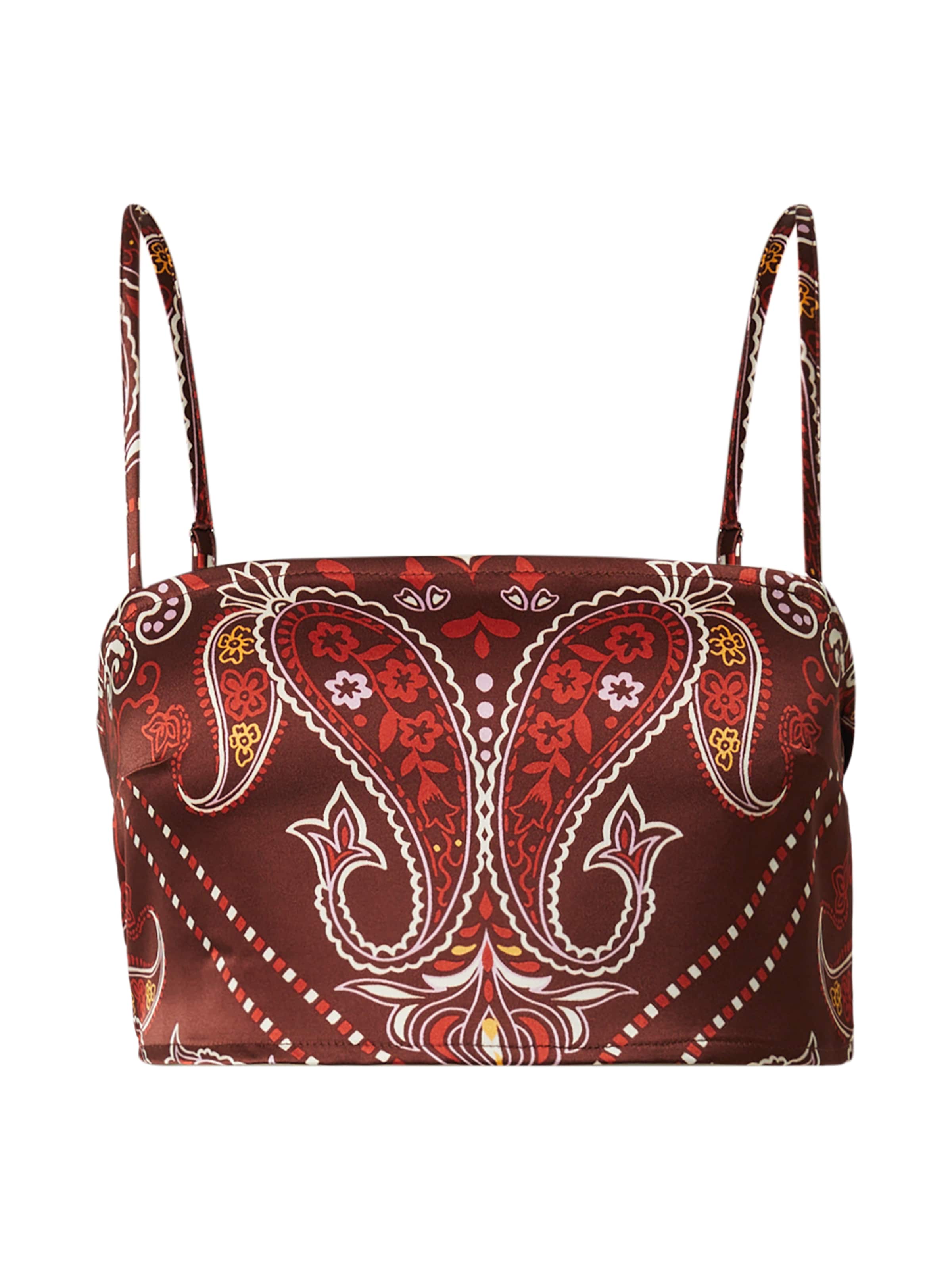 KAVAZI - Top en marrón: frente