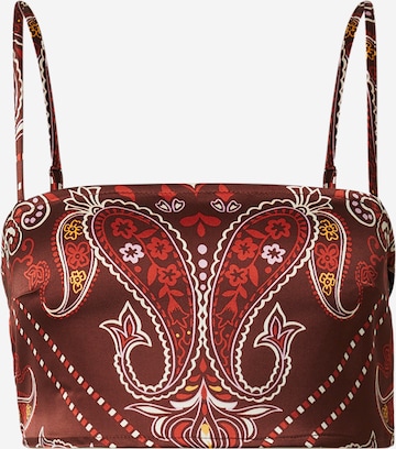 Top di KAVAZI in marrone: frontale