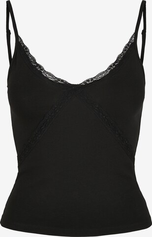 Urban Classics - Top en negro: frente