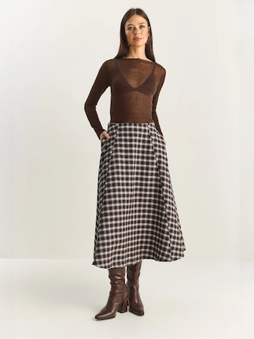 Gonna di Bianco Lucci in blu